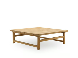 JULIAN - Square teak garden side table _ Sika Design